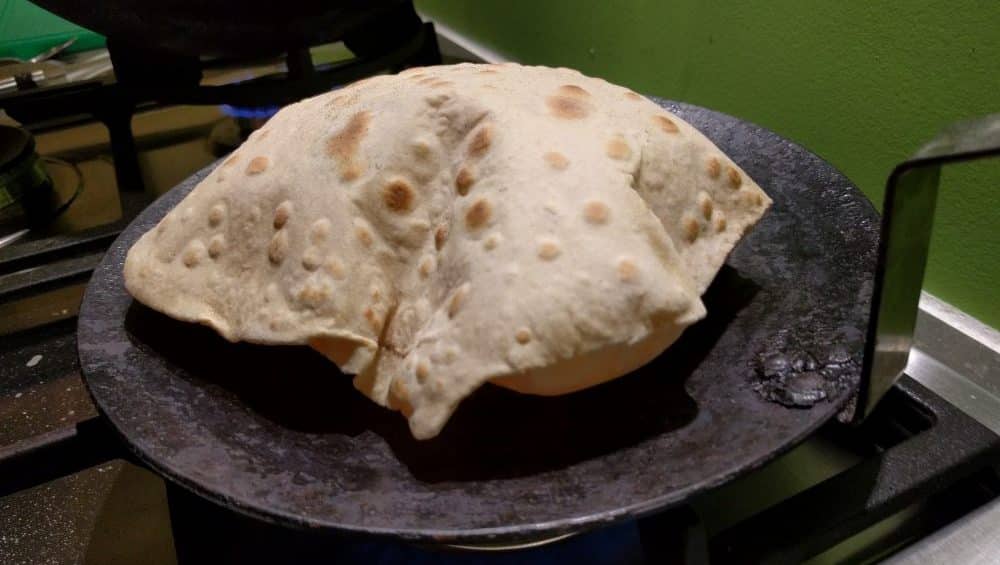 sprängd chapati