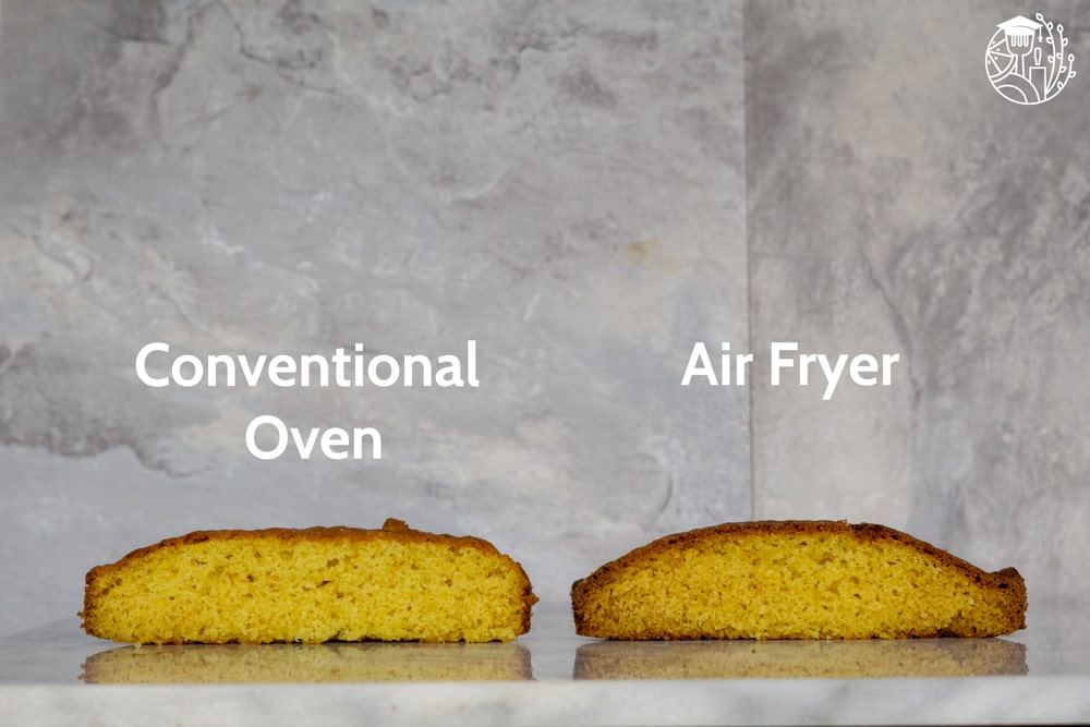 apelsinkakor bakade i vanlig ugn vs air fryer